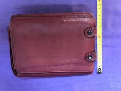 Canon leather hand case / purse , vintage, collectors item