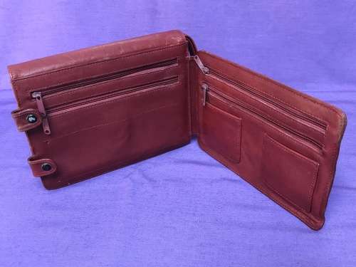Canon leather hand case / purse , vintage, collectors item