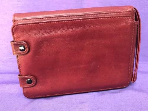 Canon leather hand case / purse , vintage, collectors item