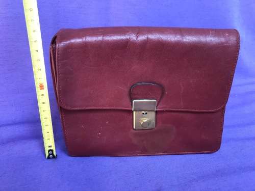 Canon leather hand case / purse , vintage, collectors item