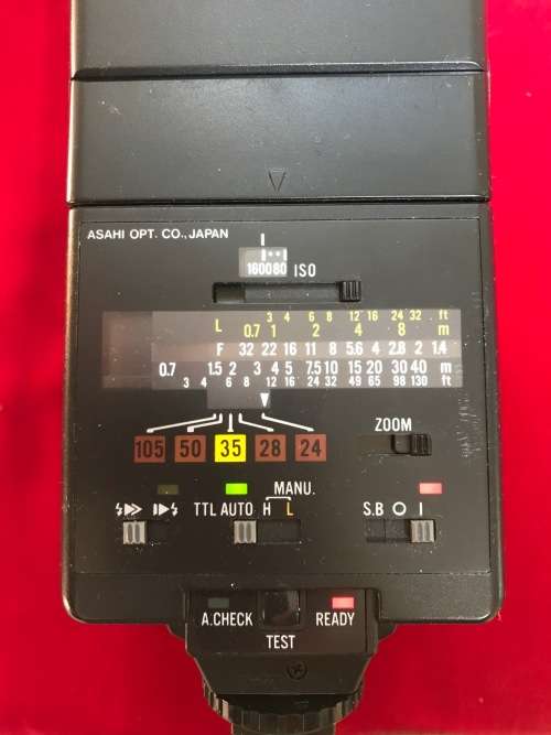 Pentax AF 400 FTZ Flash ,working, in very good condition