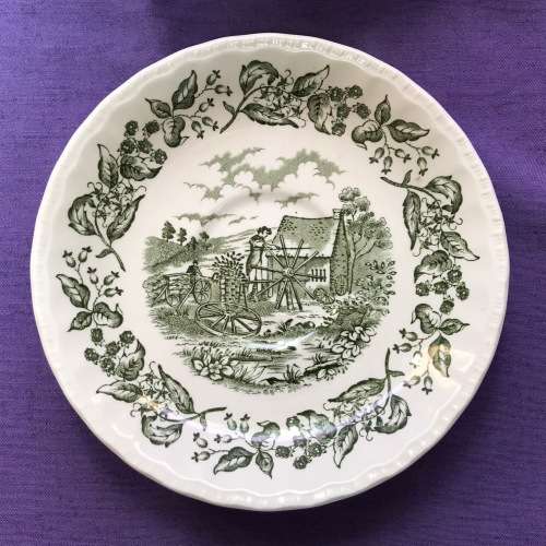 English Countryside Royal Art Pottery Staffordshire Tea -Set, Coffee-Set