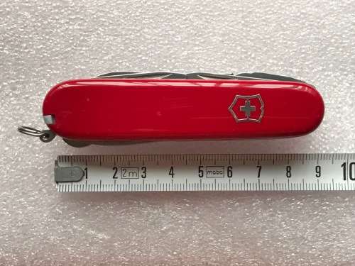 Victorinox Deluxe Tinker Multitool 1.4723 red good condition,Suisse knife,Switzerland