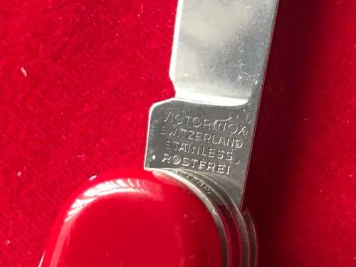 Victorinox Deluxe Tinker Multitool 1.4723 red good condition,Suisse knife,Switzerland