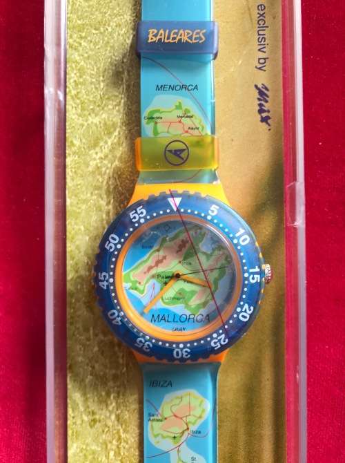 MAX WATCH designed for CONDOR, BALEARES, WANDERLUST, COLLECTORS ITEM FROM GERMANY