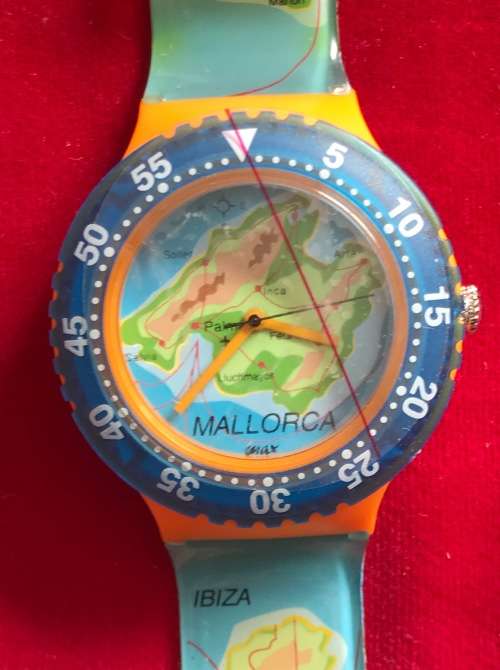 MAX WATCH designed for CONDOR, BALEARES, WANDERLUST, COLLECTORS ITEM FROM GERMANY