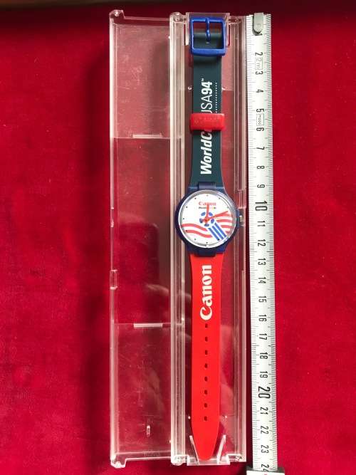 CANON WATCH , WORLDCUP USA 1994, SWISS MADE, COLLECTORS ITEM
