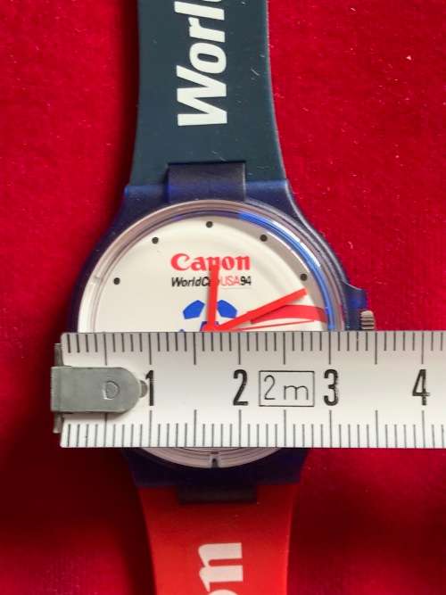 CANON WATCH , WORLDCUP USA 1994, SWISS MADE, COLLECTORS ITEM