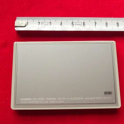 Casio Data-Cal DC-500c  vintage, collectors item