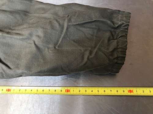 German Military Overall dark green winter-inlet size Gr.11 180-190 , second hand, top