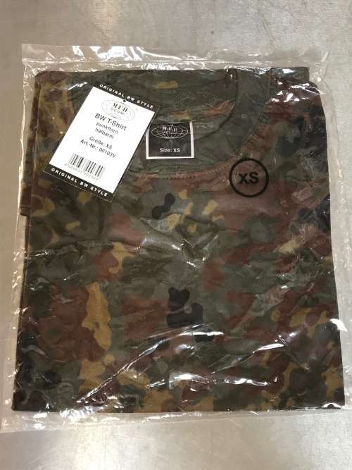 German Military camo T-Shirt Gr.XS,new, OFFER IS VALID UNTIL 15.06.2025