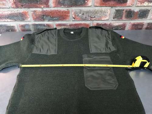 German Military pullover flags oliv Gr.52