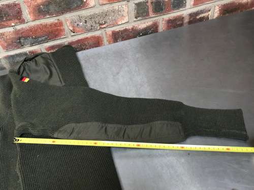 German Military pullover flags oliv Gr.52