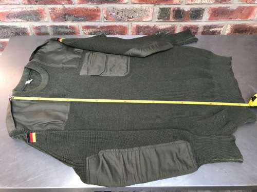 German Military pullover flags oliv Gr.52