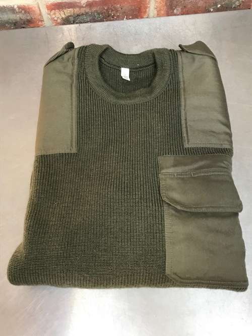 German Military pullover flags oliv Gr.52