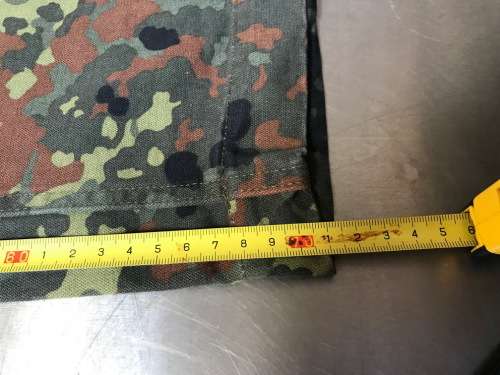 German Military camo pants Gr.2  165-175 R