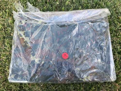 German Military camo army pants light size XL, new