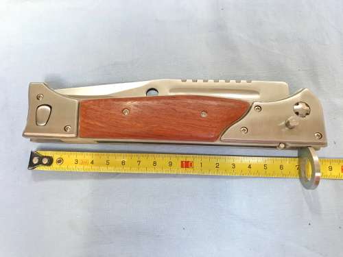 AK 47 FOLDING KNIFE IN ORGINAL BOX WITH POUCH