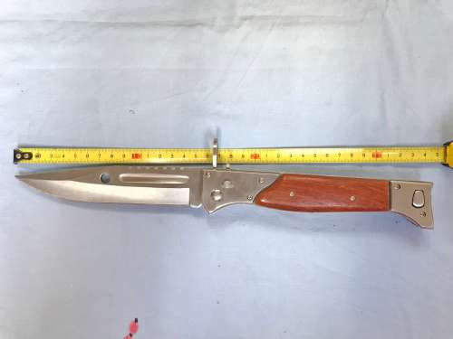 AK 47 FOLDING KNIFE IN ORGINAL BOX WITH POUCH