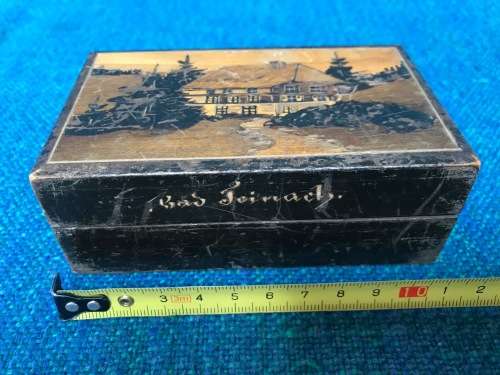 Bad Teinach Germany wooden small box