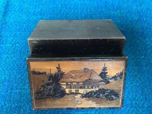 Bad Teinach Germany wooden small box