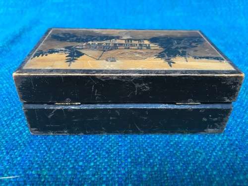 Bad Teinach Germany wooden small box