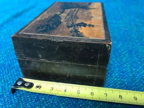 Bad Teinach Germany wooden small box