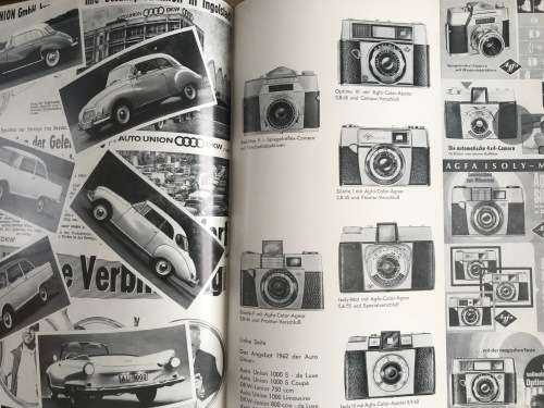 80 Jahre Camera und Automobil ,Heinz Beer ,book language german, photo book, vintage