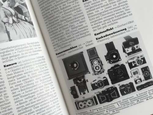 Foto Lexikon, photo lexicon, book language in german, vintage , photo book, Urs Tillmanns