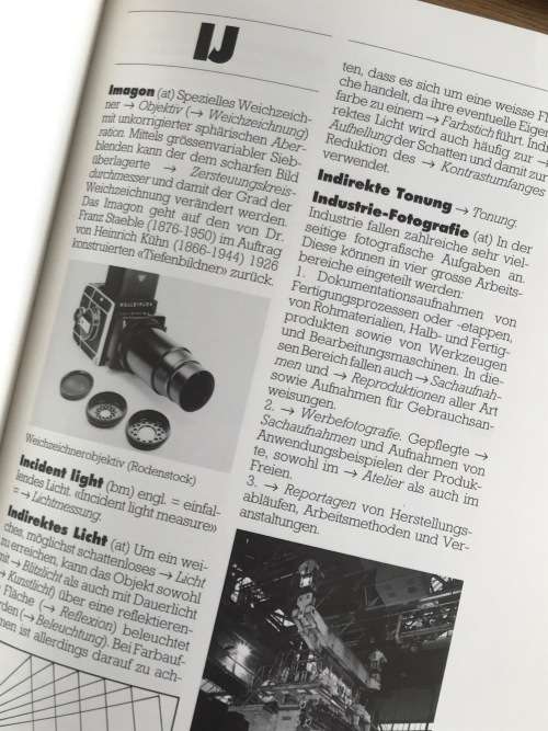 Foto Lexikon, photo lexicon, book language in german, vintage , photo book, Urs Tillmanns