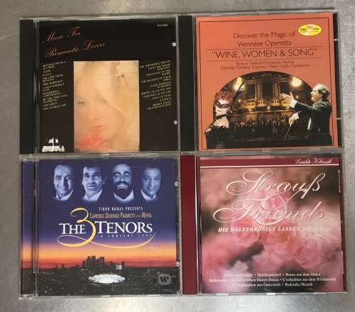 CD Lot 3, The 3 Tenors , and others, 4 cds