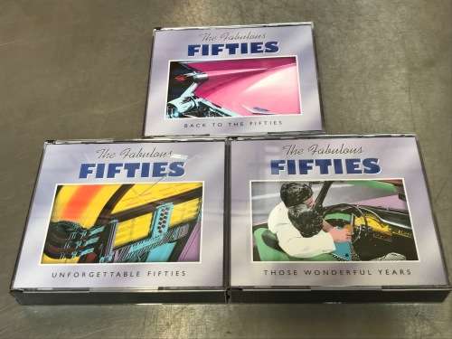 CD Lot 9, Music from the 50s,  9 cds