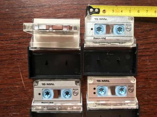 Philips LFH0002 tapes (4) , vintage, collectors item, rare