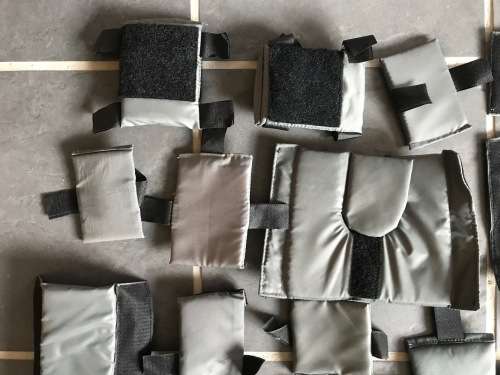 Photo bag inlets Lot 1,  22 pieces  mainly tamrac parts