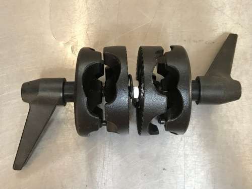 Manfrotto 124 Pivoting clamp with column , very rare