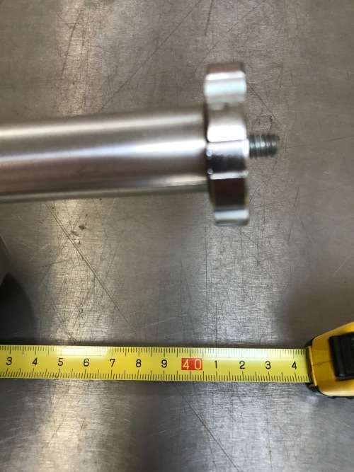 Crank column with small video head  , very rare, for tripod