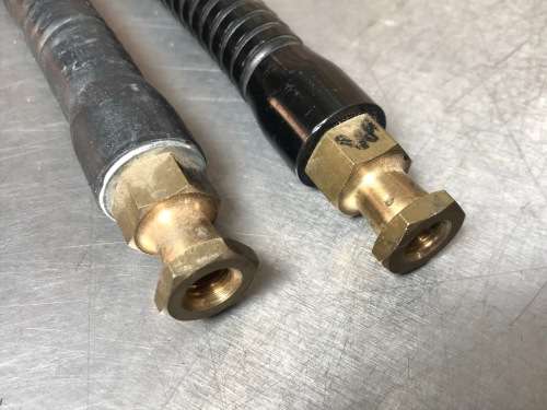 2 x Manfrotto 237 Brass Flexible Flex Arm each 55cm long