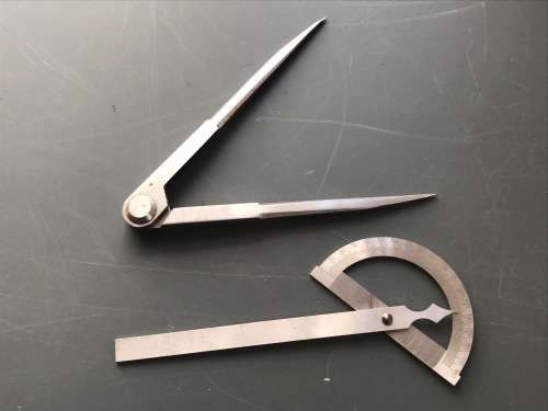 circle tool , compass, vintage, rare