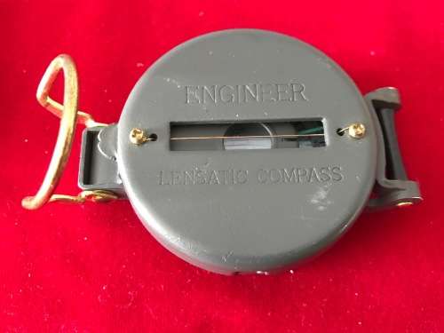 Engineer Lensatic compass ,vintage,