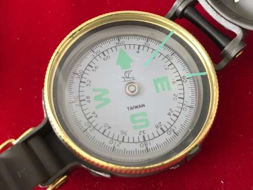 Engineer Lensatic compass ,vintage,