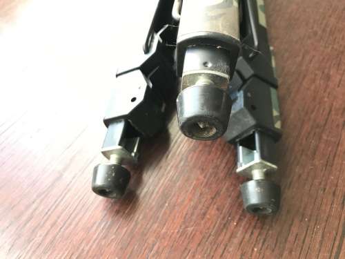 Linhof Tripod 3/8 thread post, vintage, rare, camo, model no.003414 West Germany Professional tripod