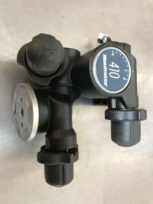 Manfrotto 410 3-Way head, Camera Head To 3KG Cameras 1/4 ` Tripod Head