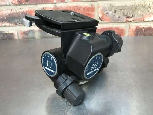 Manfrotto 410 3-Way head, Camera Head To 3KG Cameras 1/4 ` Tripod Head