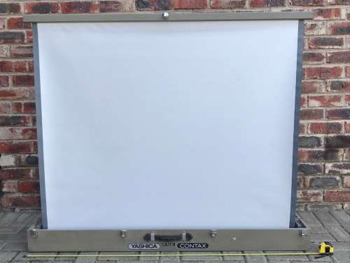 MW Stella Video slide screen 130cm x110cm Made in Germany , video screen, vintage, in a solid box