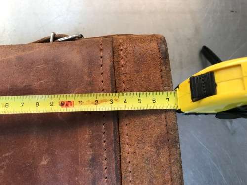 Shotgun Antique Leather Takedown Rifle Shotgun Hard Case, Bag vintage, rare