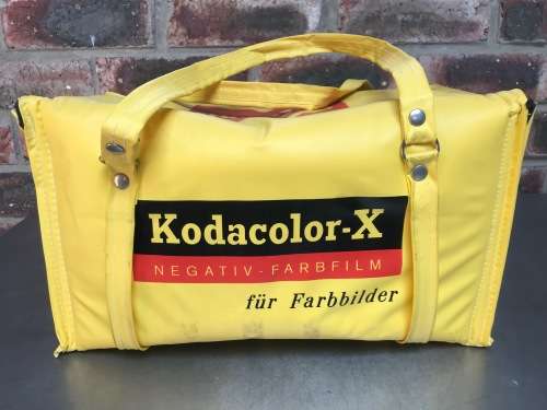 Kodak Cooler Bag Kodacolor-X Negativ Farbfilm ,collectors item, vintage, retro, from the 80s/90s