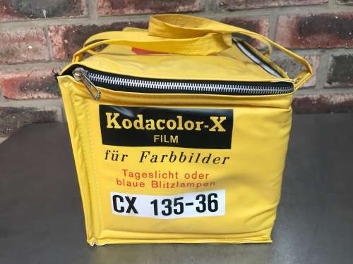 Kodak Cooler Bag Kodacolor-X Negativ Farbfilm ,collectors item, vintage, retro, from the 80s/90s
