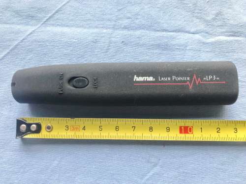 Hama Laser Pointer LP3, no batteries are incl., in working condition