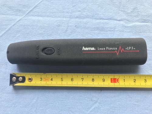 Hama Laser Pointer LP3, no batteries are incl., in working condition