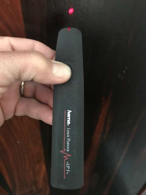 Hama Laser Pointer LP3, no batteries are incl., in working condition